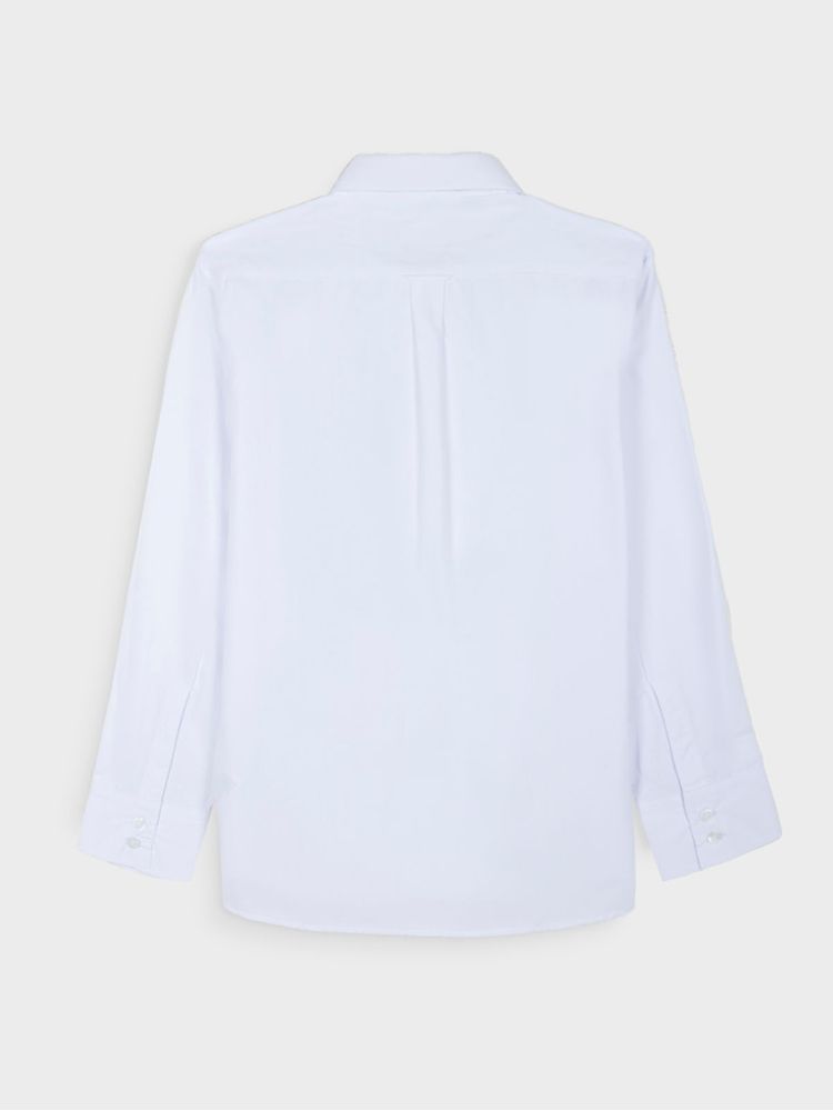 Camisa Unicolor Mana Larga para Hombre 44276