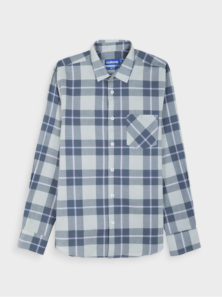 Camisa de Algodón para Hombre 13019