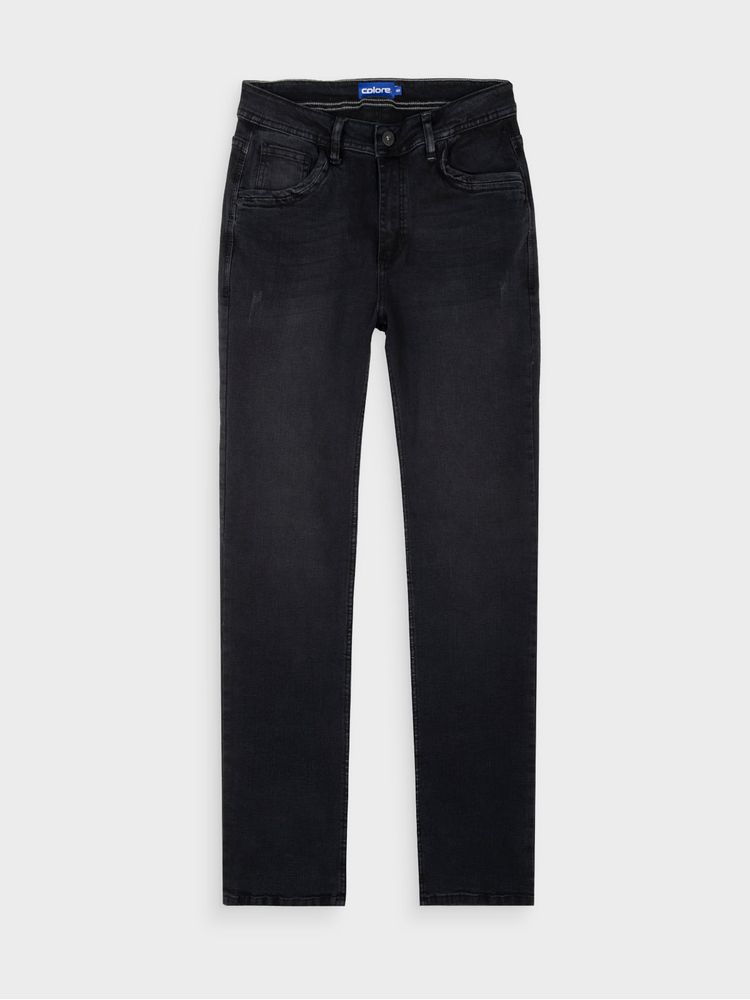 Jean Regular Fit Unicolor para Hombre 13516