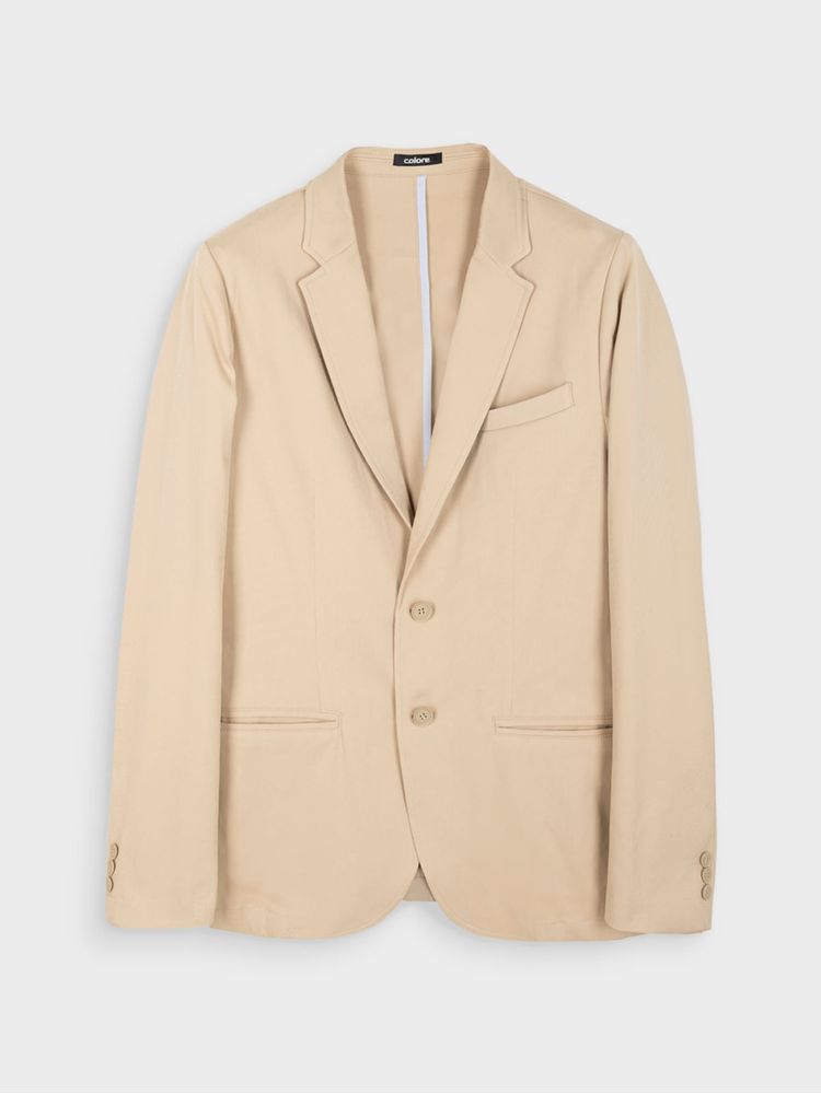 Blazer Unicolor para Hombre 13530