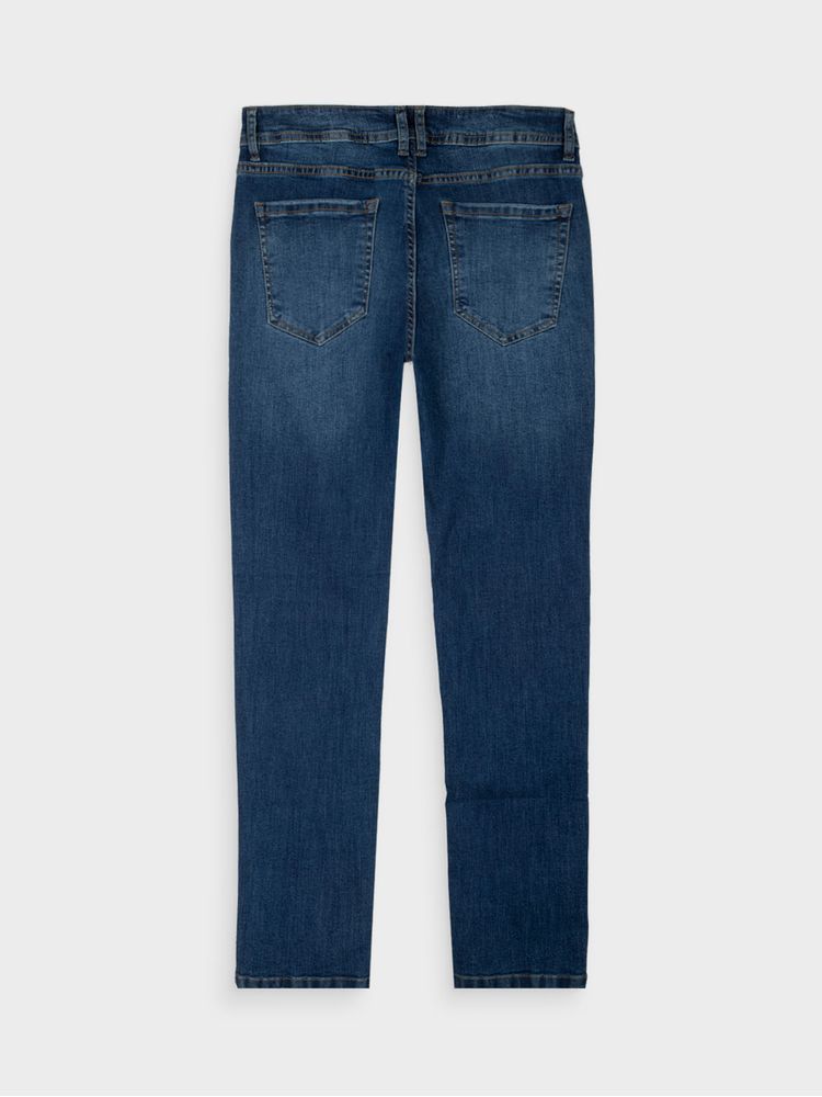 Jean Slim Fit Unicolor para Hombre 13712