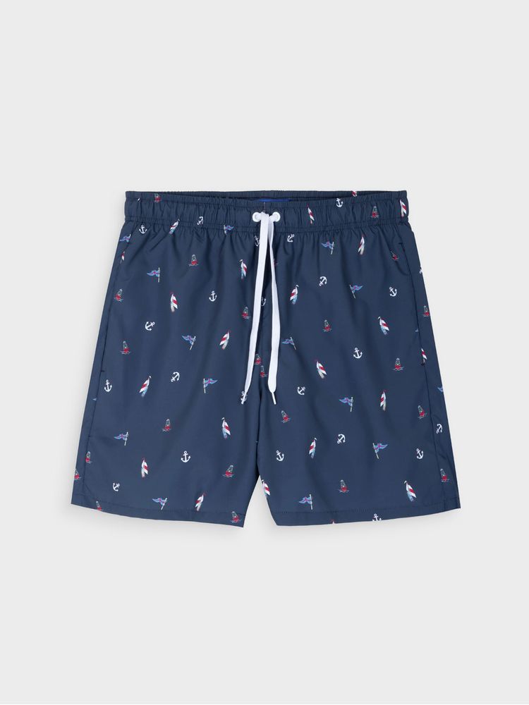 Pantaloneta Estampada para Hombre 13728
