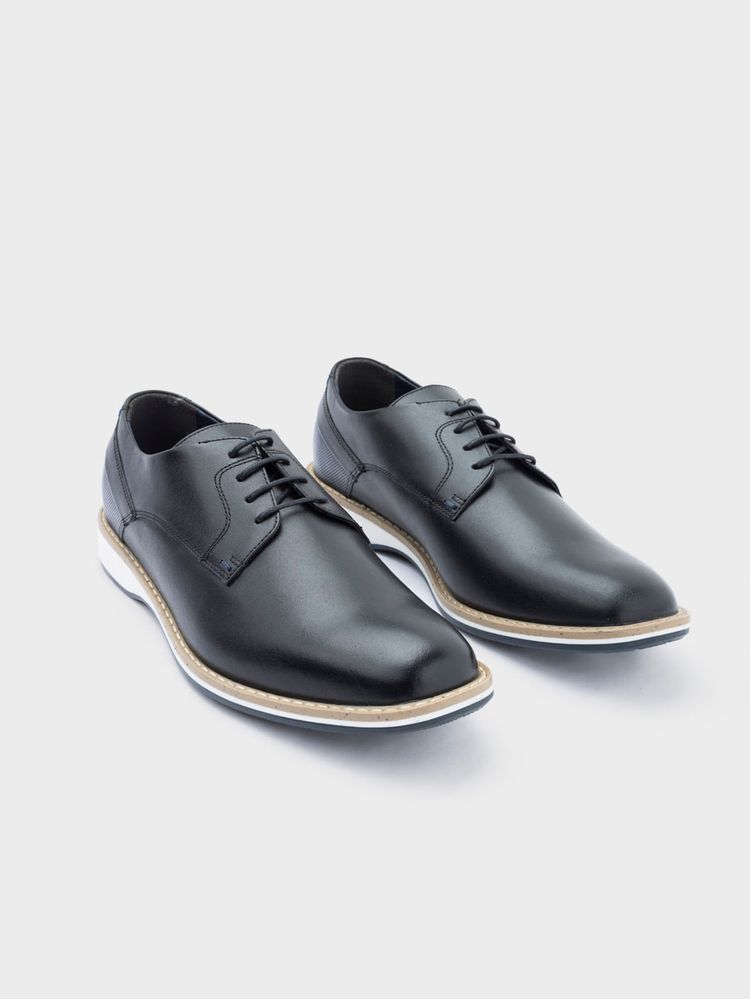 Zapato Casual Talonera en Contraste 31601