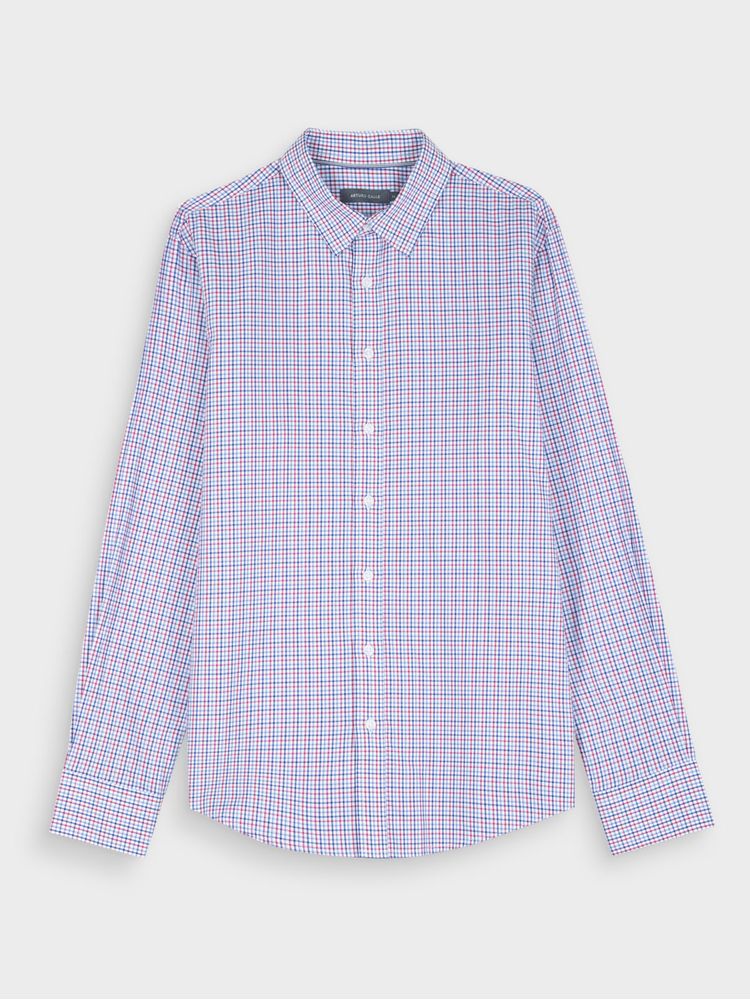 Camisa Cuadros Manga Larga para Hombre 38618