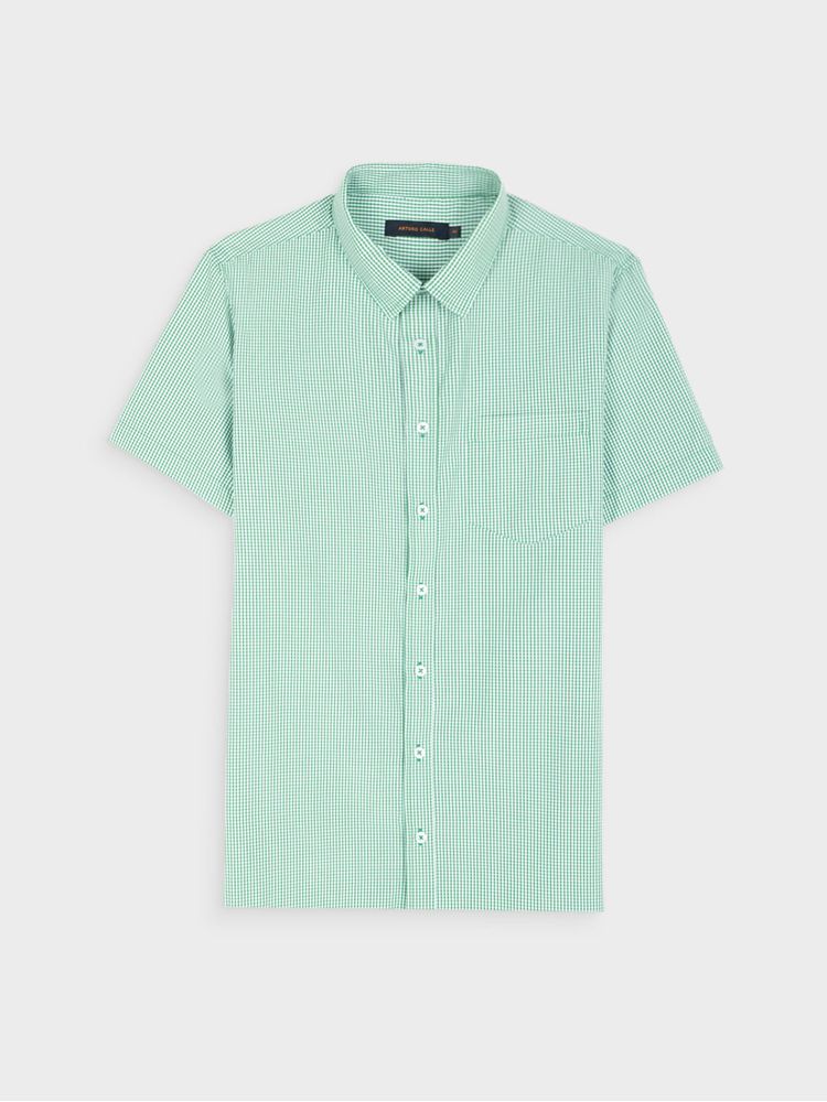 Camisa Rayas Manga Corta para Hombre 44553