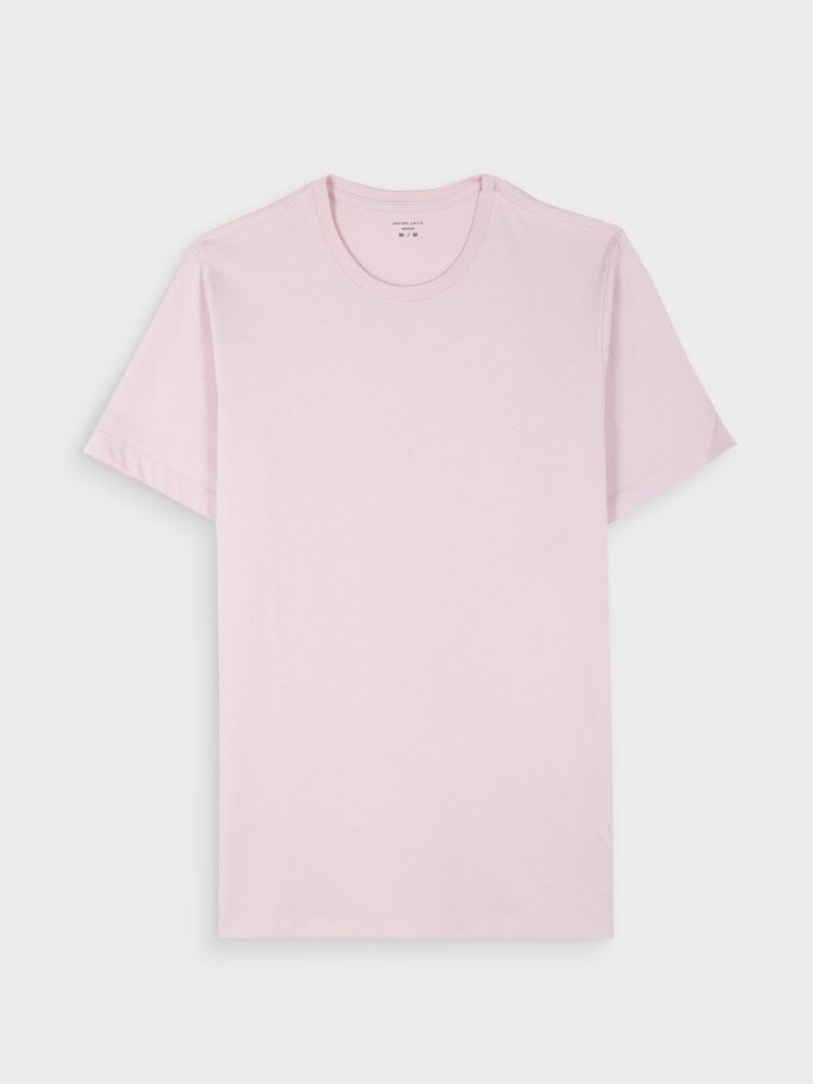 Camiseta Unicolor Regular Fit para Hombre 42715
