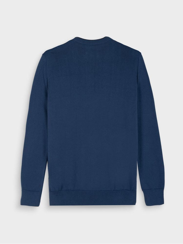 Suéter Liso Cerrado Slim Fit para Hombre 44233