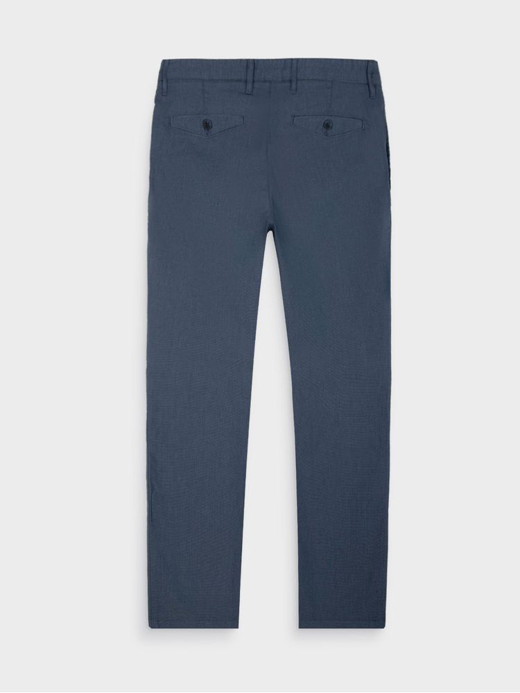 Pantalón Unicolor Slim Fit para Hombre 43998