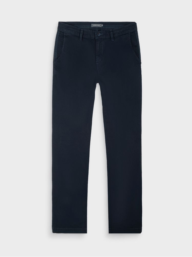 Pantalón Chino Slim Unicolor para Hombre 37059