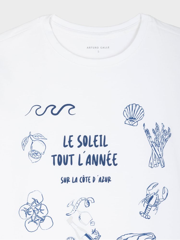 Camiseta Estampada para Mujer 44196