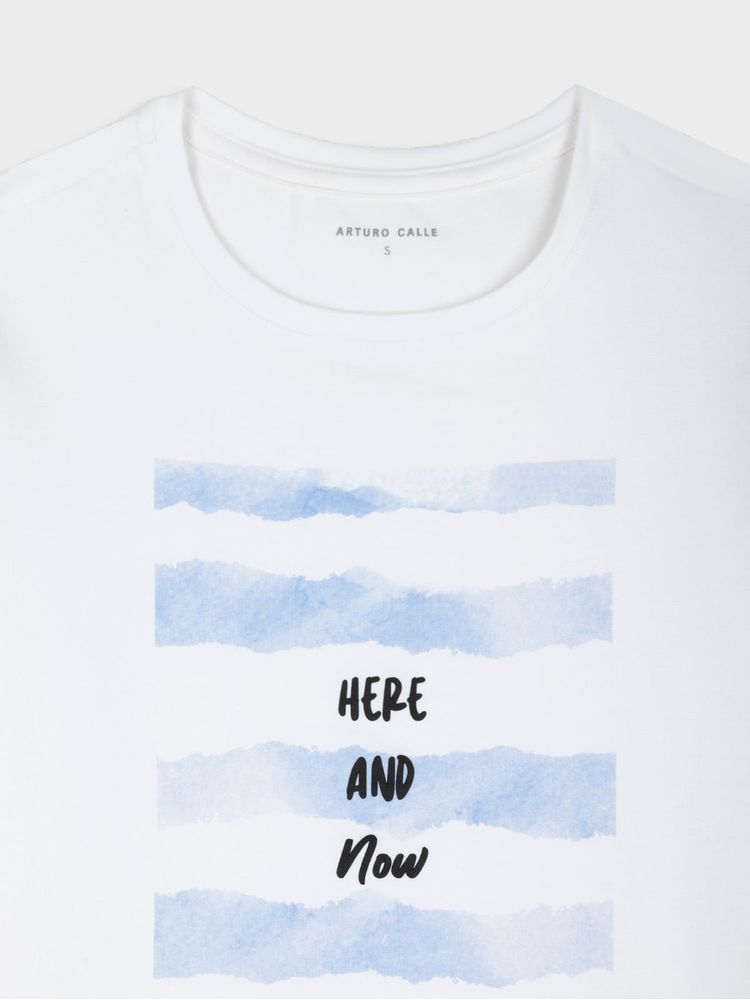Camiseta Estampada para Mujer 44198