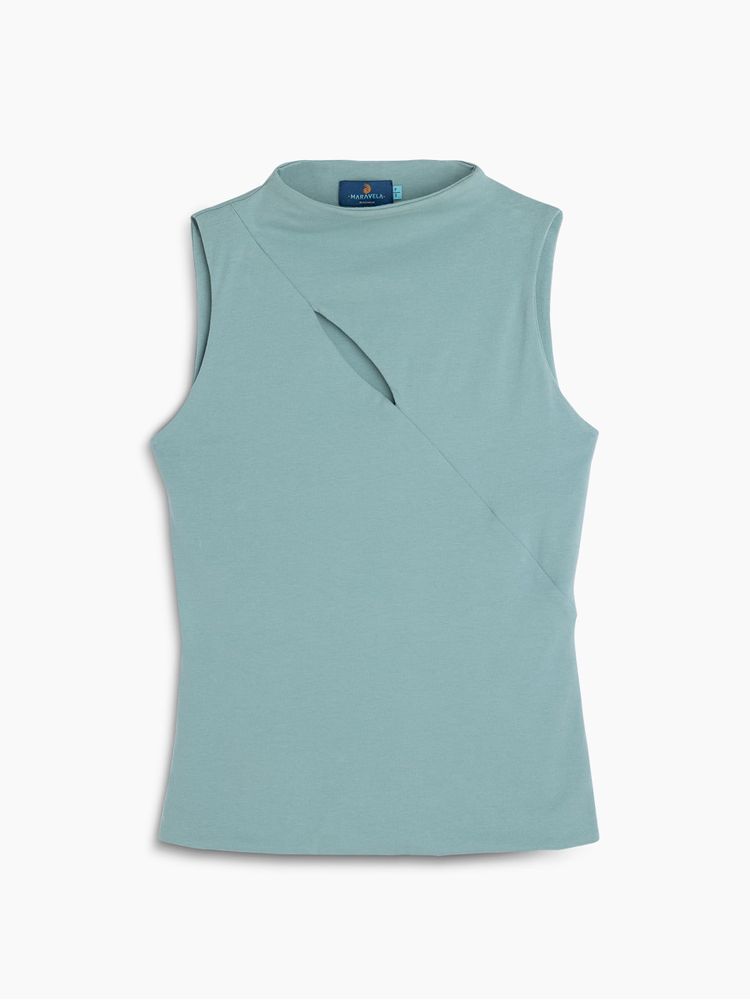 Camisa para Mujer Mezclas Algodón 02766