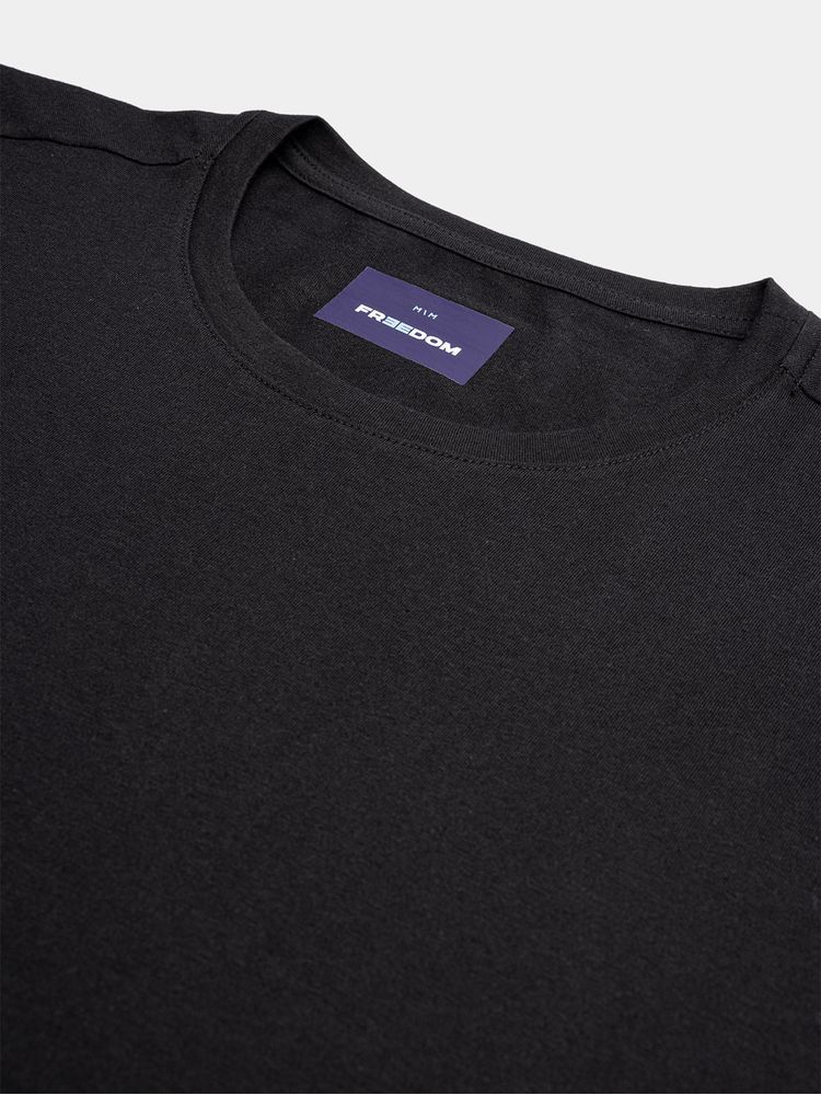 Camiseta Básica Regular Fit Unicolor para Mujer 05180