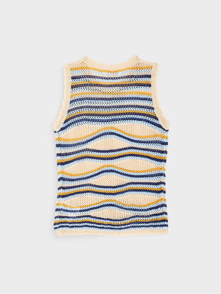 Camisa Tejida Suéter Unicolor para Mujer 43709