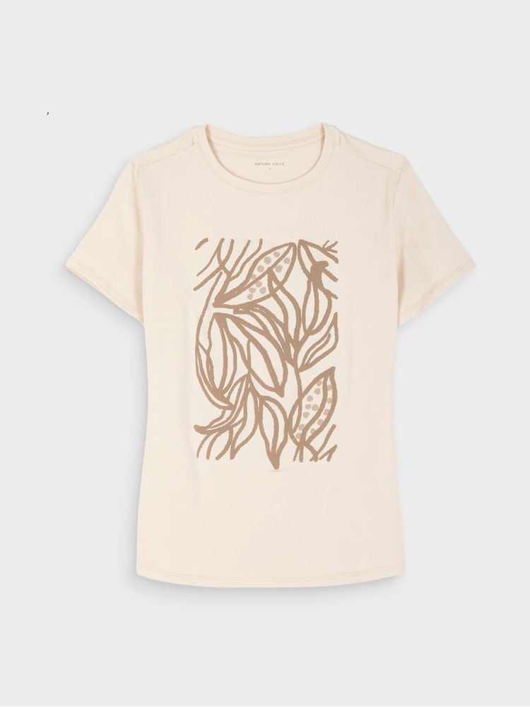Camiseta Estampada para Mujer 44948