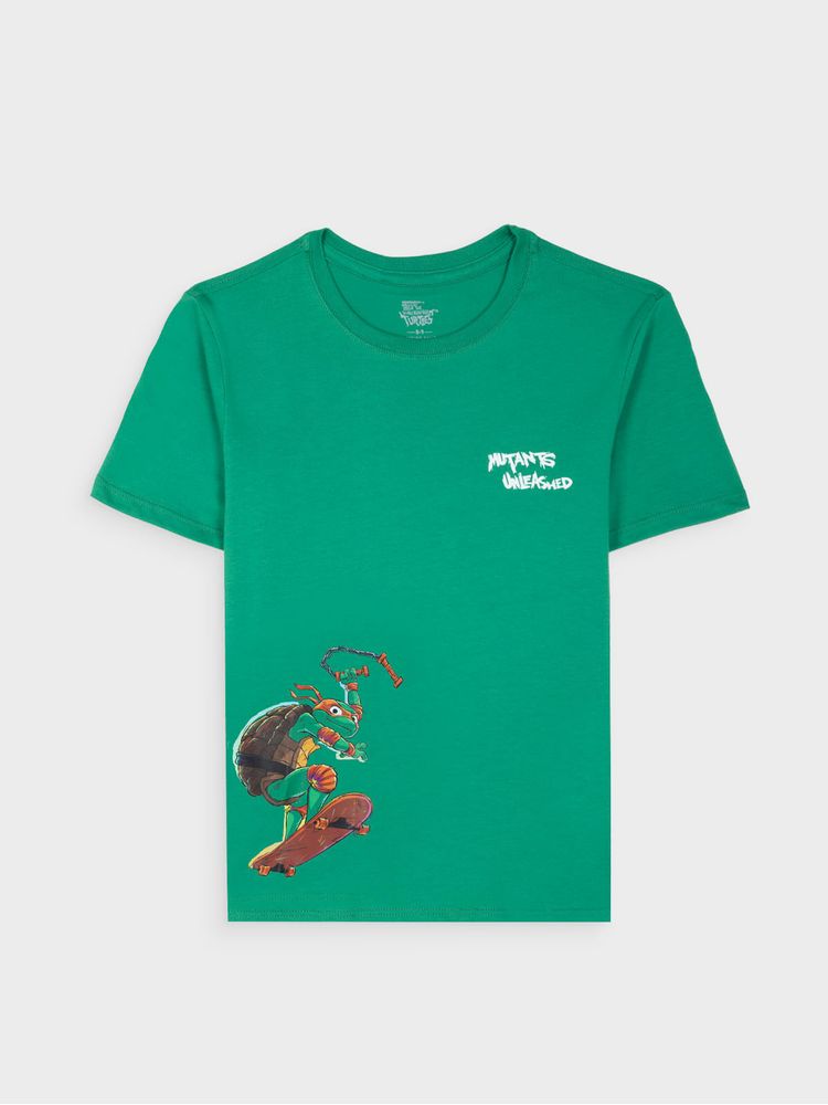 Camiseta Tortugas Niñas Estampada para Niño 15362