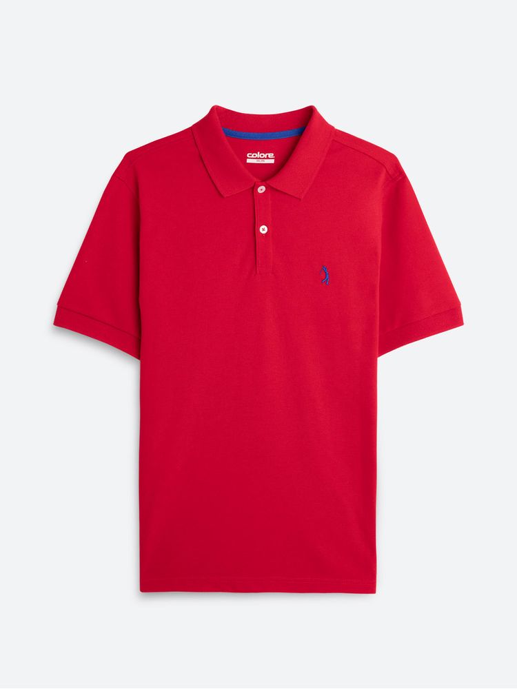Polo Unicolor Pique para Hombre 12032