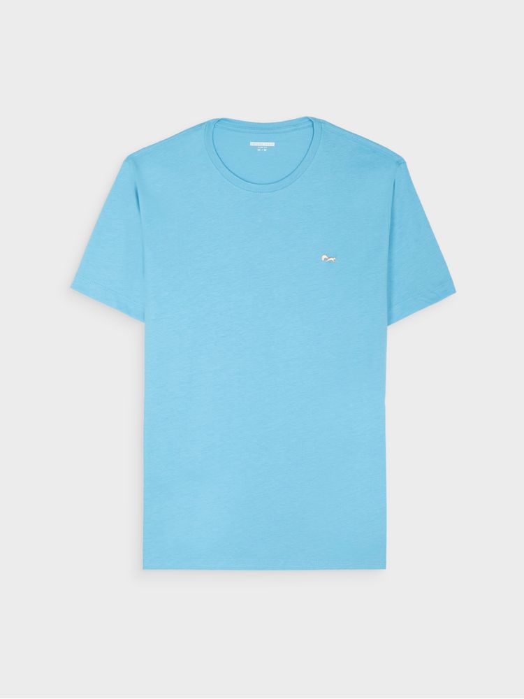 Camiseta Unicolor Premium Slim Fit para Hombre 44228