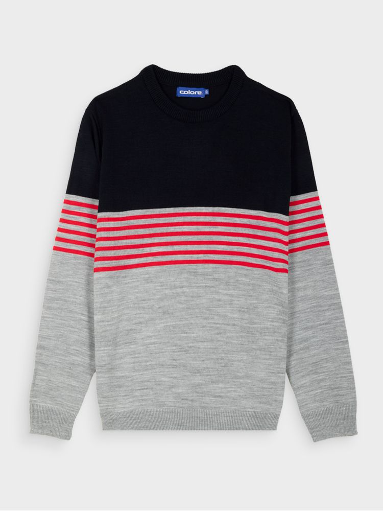 Suéter Bloques de Color para Hombre 13755