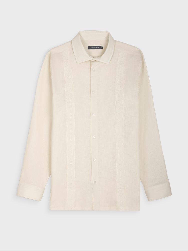 Camisa Guayabera en Lino para Hombre 42226