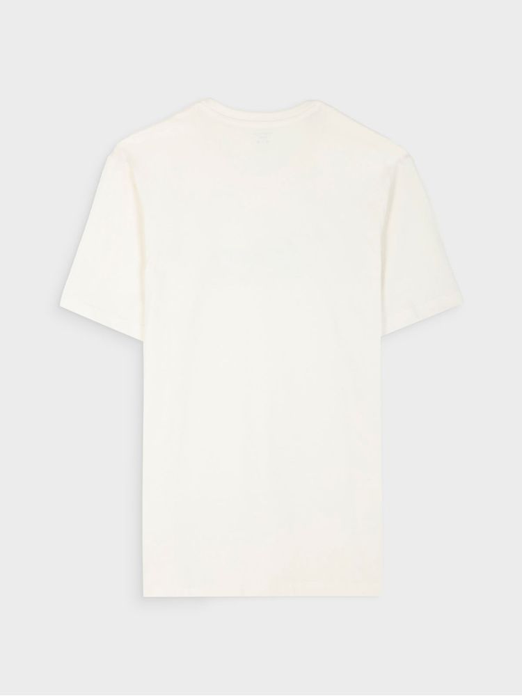 Camiseta Unicolor con Estampado 40221