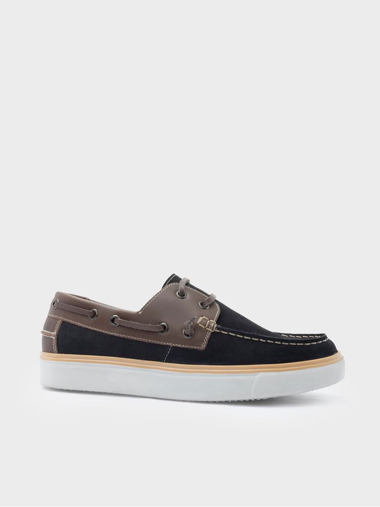 Mocasín Casual con Cordón Estilo Náutico 42242