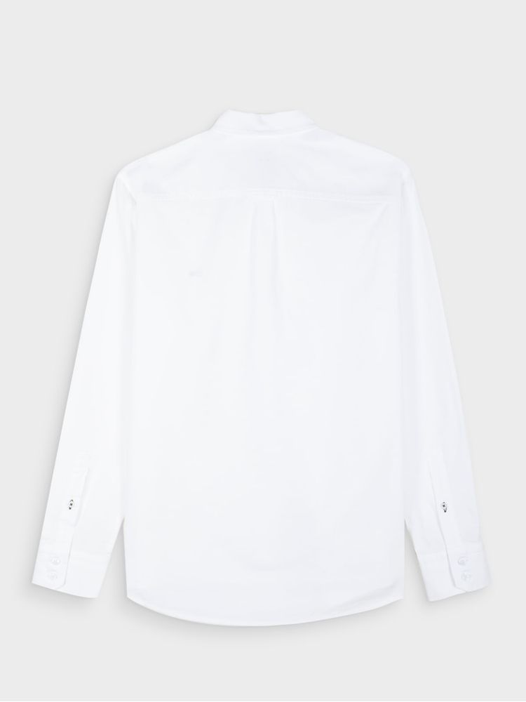Camisa Unicolor Manga Larga para Hombre 44226