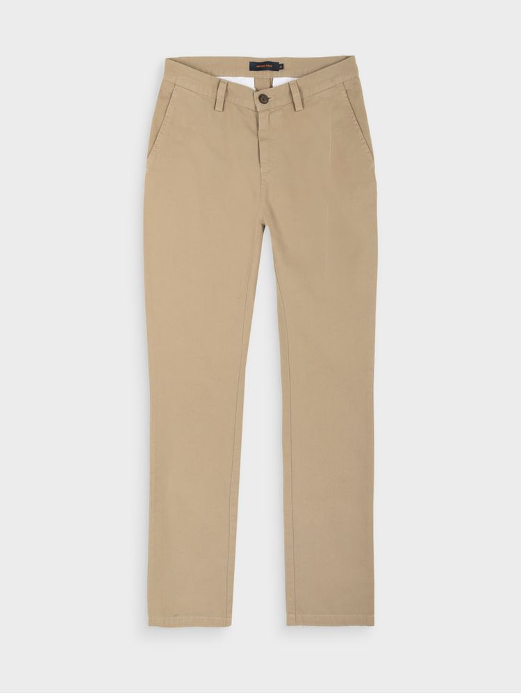 Pantalón Unicolor Slim Fit para Hombre 42384