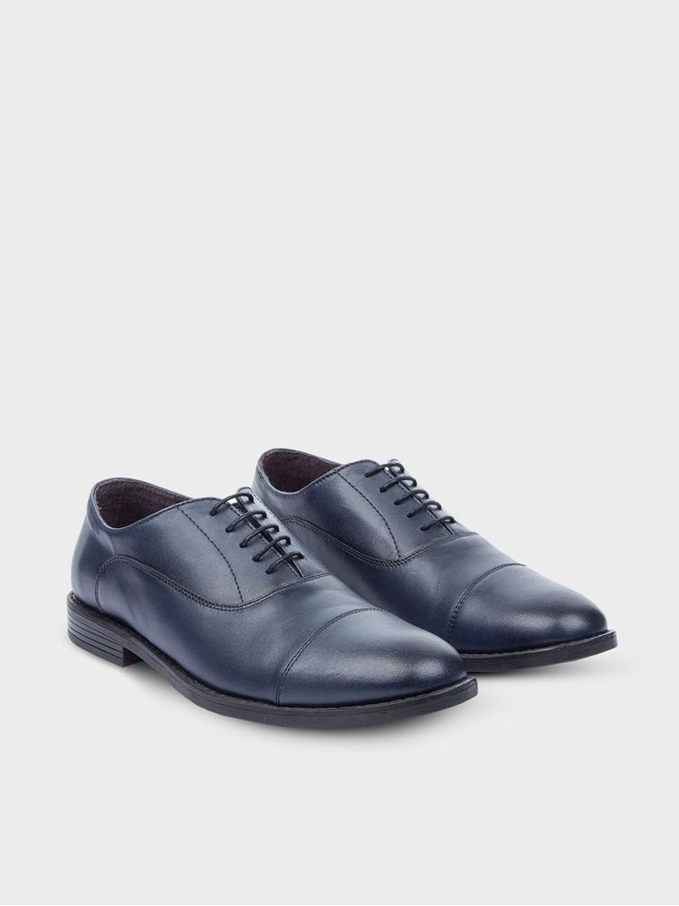 Zapato Formal Tipo Oxford con Costura en Puntera 23965