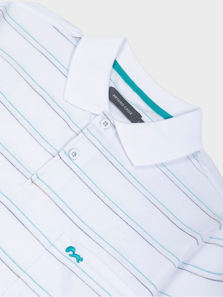 Polo Tejido A Rayas para Hombre 36802