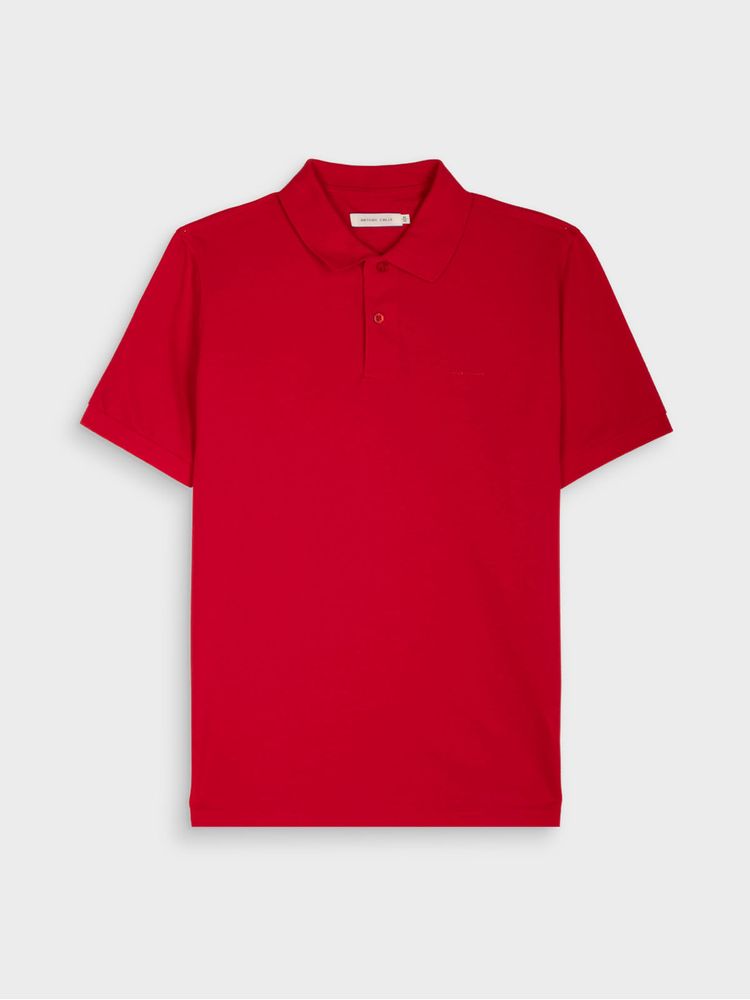 Polo Unicolor Regular Fit para Hombre 36651