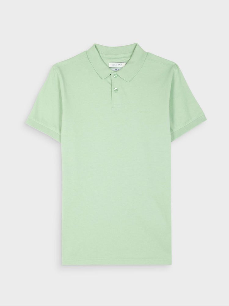 Polo Unicolor Slim Fit para Hombre 40547