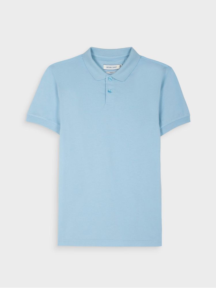 Polo Unicolor Slim Fit para Hombre 40547