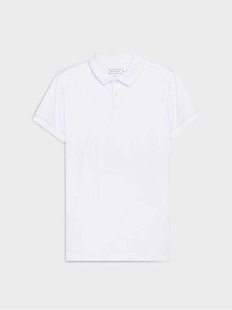 Polo Unicolor Slim Fit para Hombre 36650