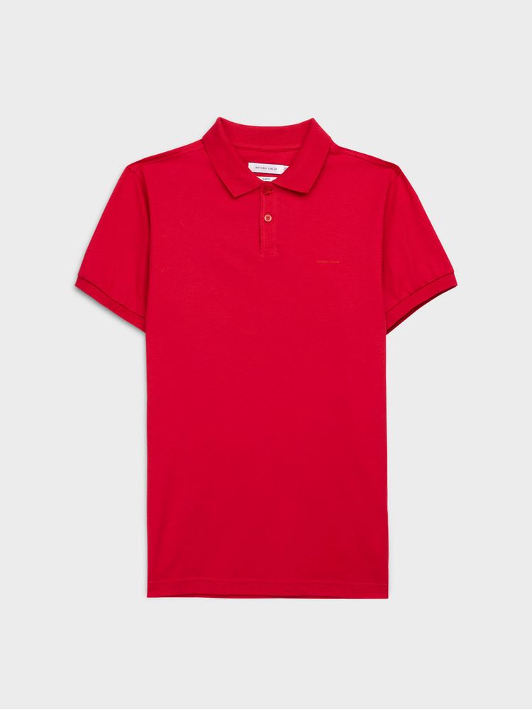 Polo Unicolor Slim Fit para Hombre 36650