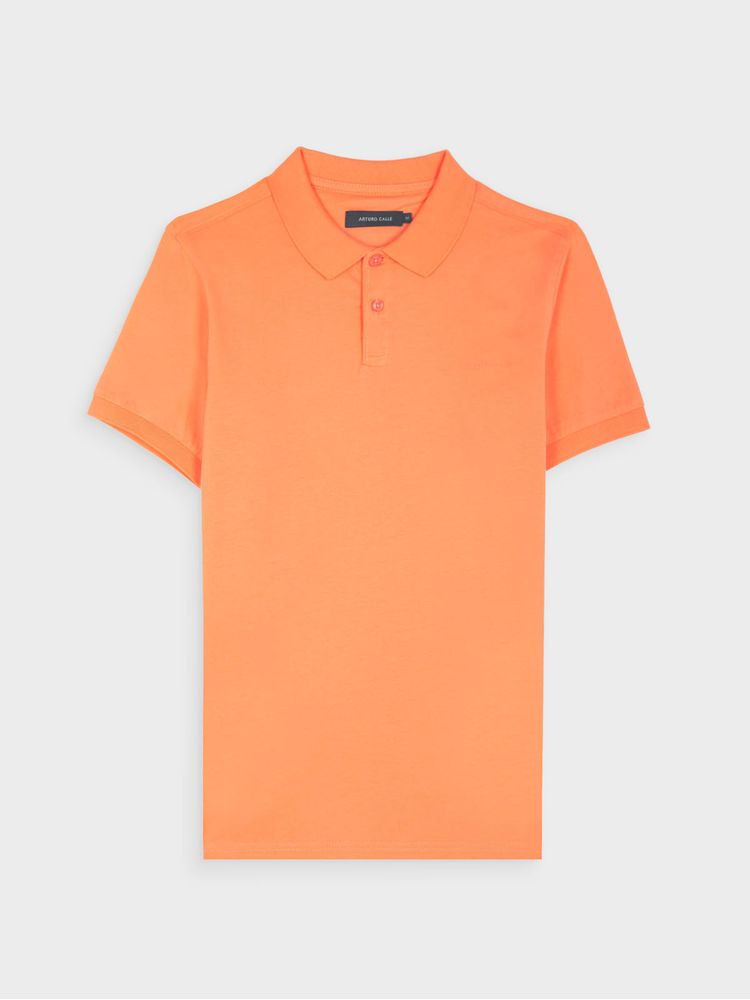Polo Unicolor Slim Fit para Hombre 39877