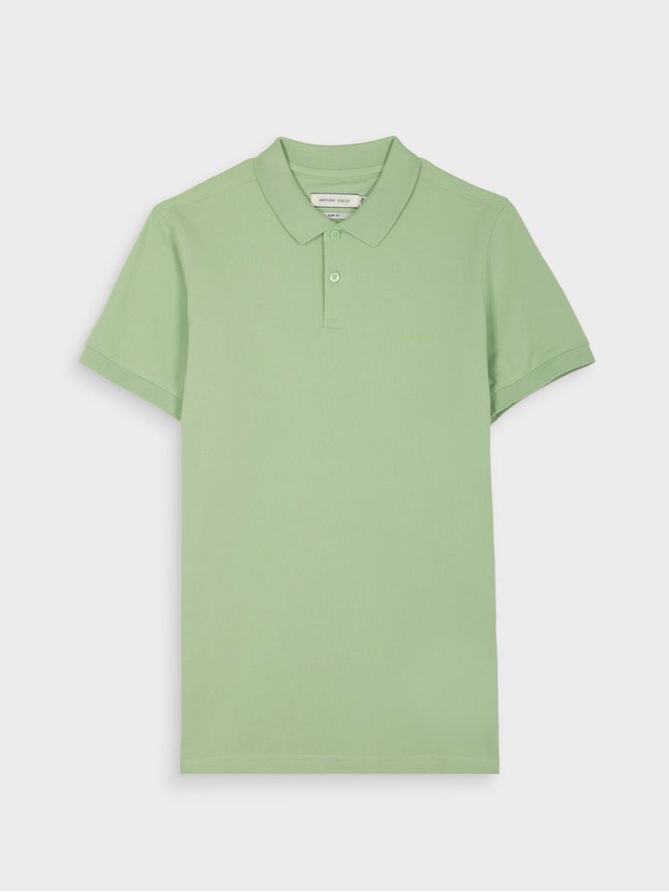 Polo Unicolor Slim Fit para Hombre 40546