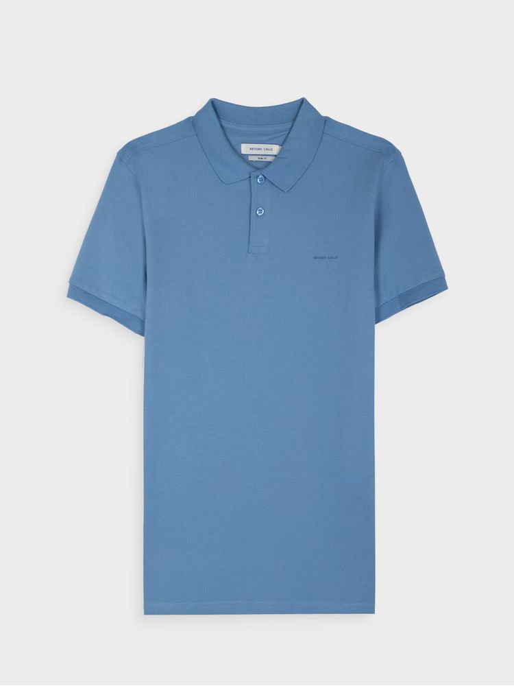 Polo Unicolor Slim Fit para Hombre 40546