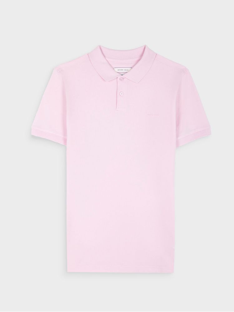 Polo Unicolor Slim Fit para Hombre 40549