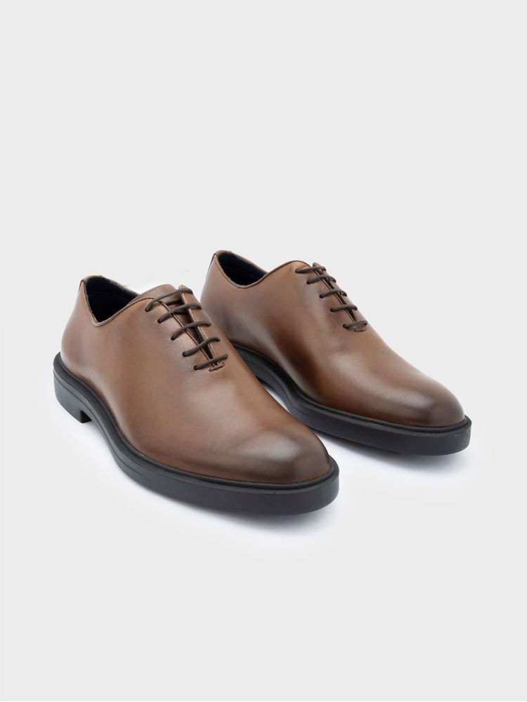 Zapato Formal Tipo Oxford en Cuero Premium 42238
