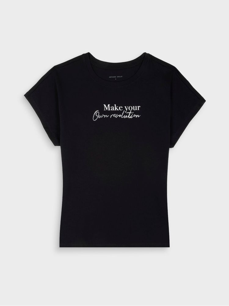 Camiseta Estampada para Mujer 46124