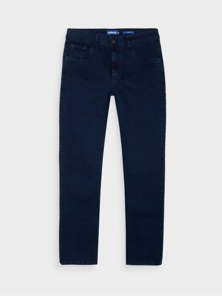 Jean Slim Fit Unicolor para Hombre 10769
