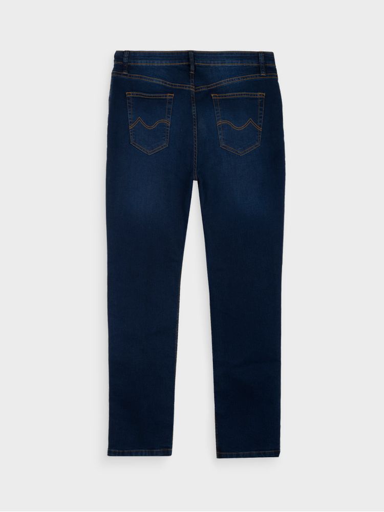 Jean Regular Fit Unicolor para Hombre 10775