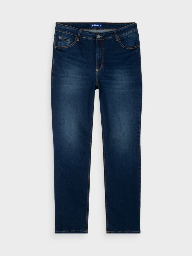 Jean Regular Fit Unicolor para Hombre 11970