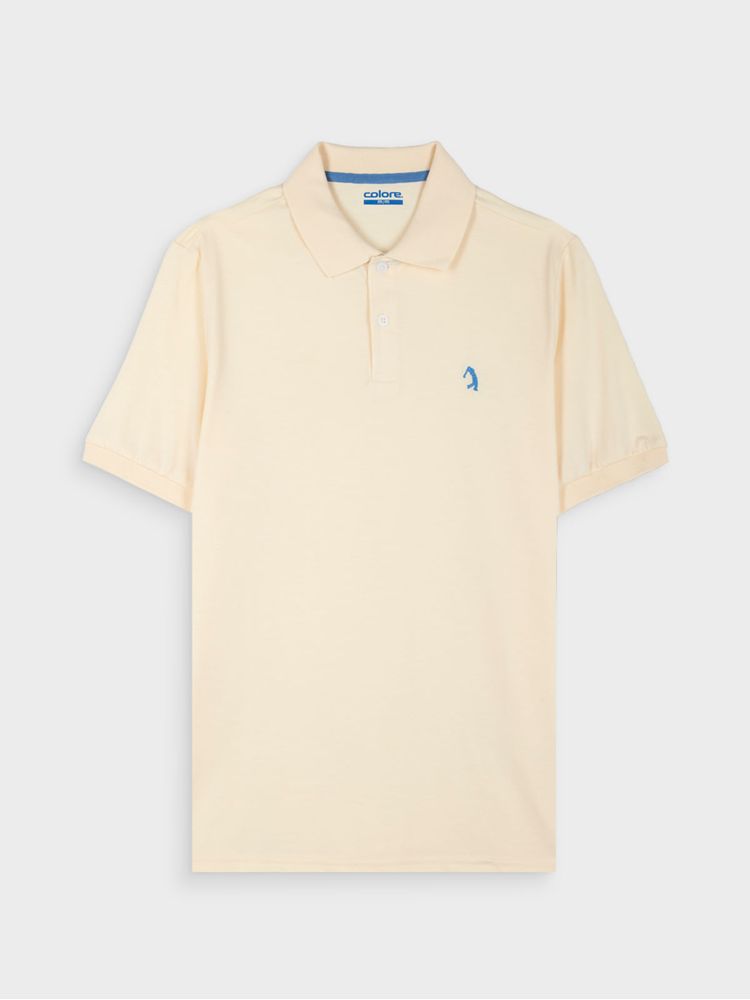 Polo Unicolor Jersey para Hombre 13640