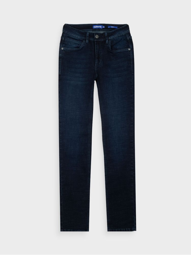 Jean Slim Fit Unicolor para Hombre 13713