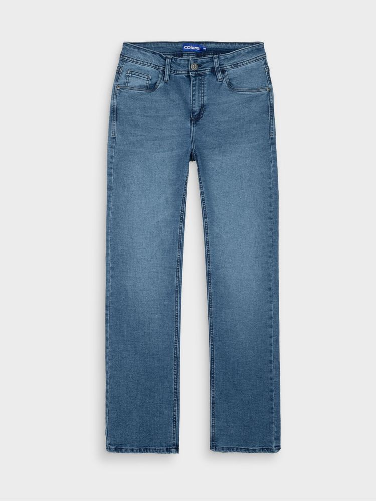 Jean Regular Fit Unicolor para Hombre 13759