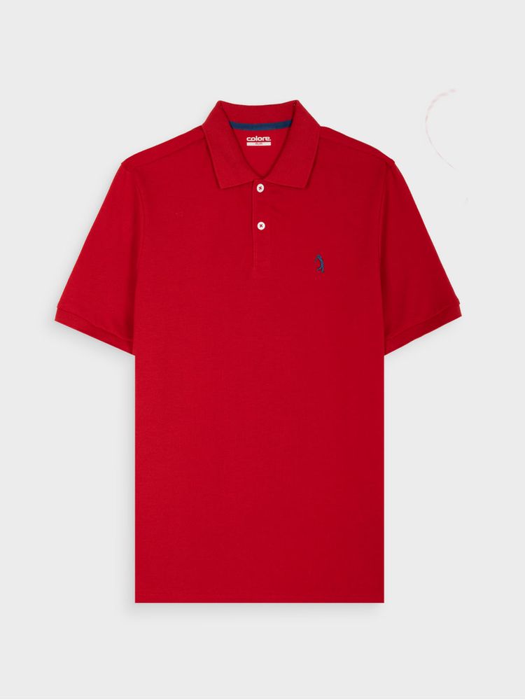 Polo Unicolor Pique para Hombre 13829
