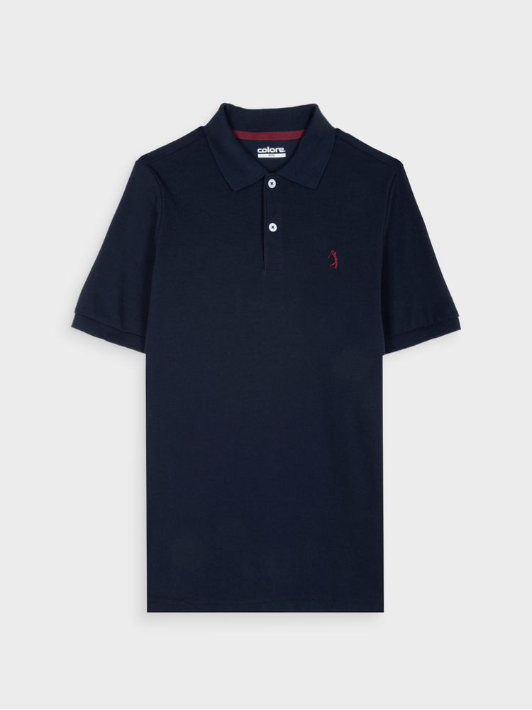 Polo Unicolor Pique para Hombre 12041