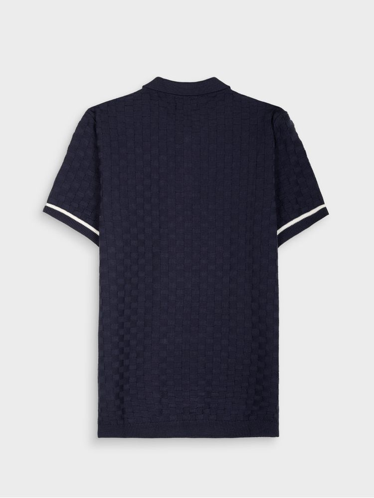Polo Regular Jacquard para Hombre 05883